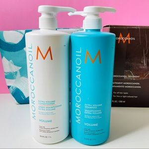 Moroccanoil Volume Shampoo and Conditioner Duo (1L)